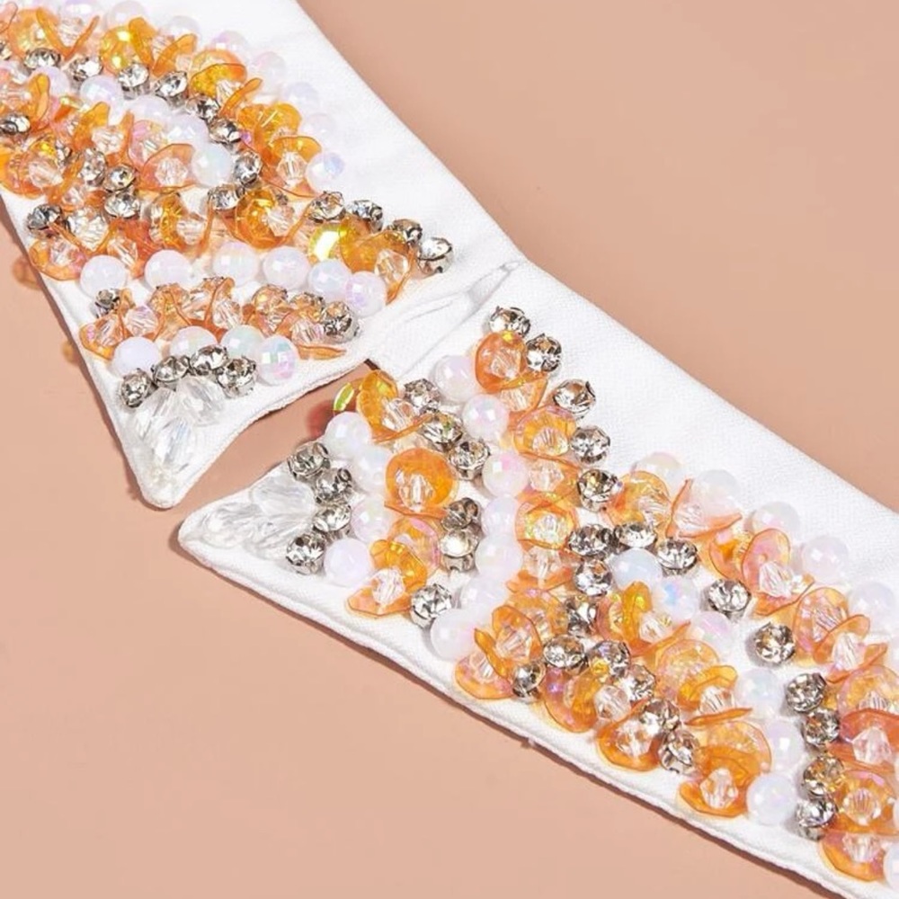 💎 Embellished Dickey Collar 💎 - Picture 3 of 5